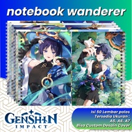 Wanderer Gennshin Impact Notebook Wanderer Gennshin Impact Notebook Wanderer Gennshin Impact Noteboo