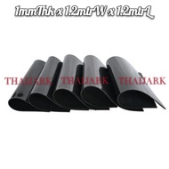 Neoprene Sheet, Size: 1mm x 1.2mtrW x 1.2mtrrL, Smooth Surface Rubber Sheeting, Chloroprene Rubber (