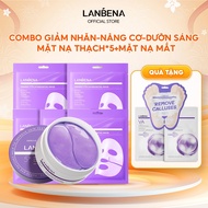 Live LANBENA Jelly Mask Combo-(34g)*5+Eye Mask - Retinol supports regeneration, reduces wrinkles, mo