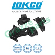 (3pc) Lokco Engine Mounting Set for Perodua Kancil 660 850 EF-CL ED-10 850 Injection ED-DE Mira L200