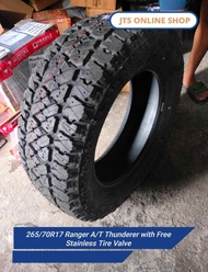 265/70R17 Ranger A/T Thunderer with Free Stainless Tire Valve