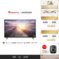 ใหม่ Aconatic ทีวี 65 นิ้ว LED 4K HDR10 WebOS TV (Wee 3.0) รุ่น 65US900AN Smart TV สมาร์ททีวี ระะบบป
