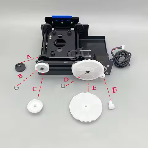 KYJET ECO Solvent Printer XP600/DX5/DX7/4720/I3200 Capping Station Assembly Gear Kit
