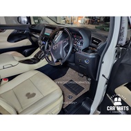 Toyota Alphard (7 Seater) (AH30) (2015-2023) Basic Drips™ Car Mats / Carpet / Floor Mat / Carmat