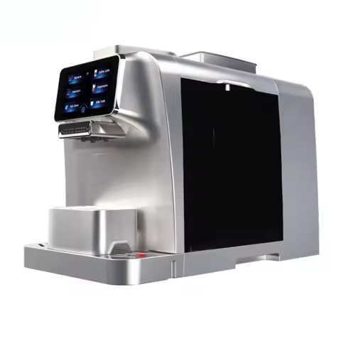 Italian Professional Automatic Expresso Commercial Espresso Coffee Machine with Grinder Milk Frother