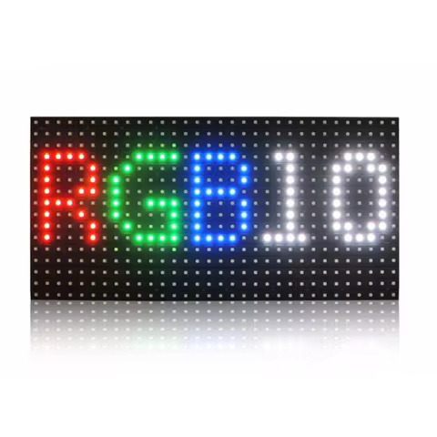LED Matrix Module P10 Outdoor SMD 3IN1 RGB LED Display Module Waterproof Panel 1/4scan SMD3535 320x1