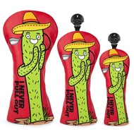 Golf club head cover, Golf wood club head cover for driver,fairway and hybrid, golf accessories, Gol