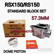 RS150 BLOCK STANDARD 57.3MM TOBAKI DOME PISTON RS150 RSX150
