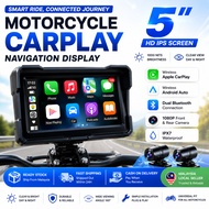 5-inch portable motorcycle navigation system wireless Carplay motorcycle IPX67 waterproof high-defin