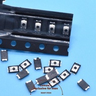 CYMX 50pcs Tactile Push Button Phone SMD Thin Film Key 4 Pin Micro Switch