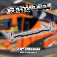 JB3 Bus Miniature Full Set + 3-Color Mirror Hat – Cool PO Bus Diecast Display Collection