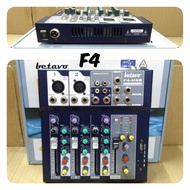 Mixer audio Betavo F4 Mixer 4 Channel mixer mini 4 ch