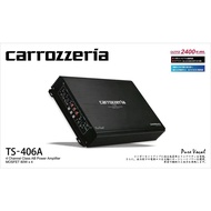 Carrozzeria Car 4 Channel Class AB Power Amplifier Mosfet Amp (TS-406A) 80W x 4 2400W NEW