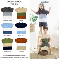 CODE B46V ARDENLEON Children's T-shirt Color Block Tee 2