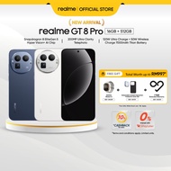 【New Launch】realme GT 8 Pro (16+512GB) | Snapdragon 8 EliteGen 5 Hyper Vision+ AI Chip | 200MP Ultra