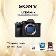 [FREE RM400 TNG] SONY ILCE-7M4/ILCE-7M4K Alpha 7 IV full-frame hybrid camera