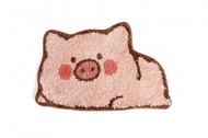 Global House COZY พรมเช็ดเท้า 40x60x1ซม. รุ่น 4HS-034 ลายหมูน้อย รับประกันของเเท้!