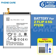 Battery EB-BF725ABY / EB-BF724ABY Compatible For Samsung Z Flip 4 5G F721B (2555mAh / 1040 mAh)