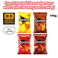 [DONKI] HALAL Doritos Tortilla Chips 190g (Taco, Smokin’ BBQ, Nacho Cheese, Spicy Nacho)