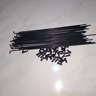 36 Black Spokes 26 Jengki Bicycle 14 26 Spokes / Spokes