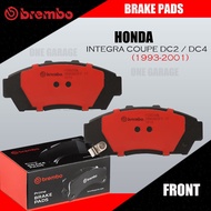 BREMBO Brake Pad FRONT For HONDA INTEGRA COUPE DC2 / DC4 (1993-2001)