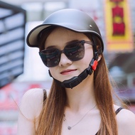 Motorcycle Half Helmet Baseball Cap Style Women Helmet Adult