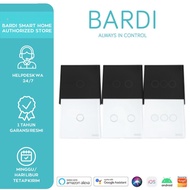 BARDI Wall Switch Smart Touch WiFi 1 / 2 / 3 Gang White Automatic Black/