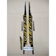 Vega 1998 98 silver striping sticker