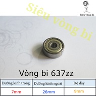 Bearing - bearing 637zz - Standard 7*26*9mm