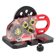 SCX10 II Pro Capra Element DIY Chassis 1/10 Scale 2-Speed Overdrive Differential Transmission for RC