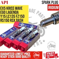 [NEW] SPARK PLUG MOTOR IRIDIUM RACING CR7HIX CR8EIX CR9EIX EX5 KRISS WAVE SRL110 SRL115 Y15 LC135 FZ