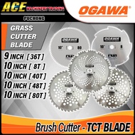Ogawa Grass Cutter Blade ( 9" 10" - 8T / 36T / 40T / 48T / 80T ) Ogawa Brush Cutter Blade Mata Mesin Rumput Cutter Blade