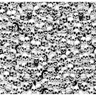 BOMB sticker motif skull sticker warpping skull sticker