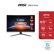 MSI GAMING MONITOR OPTIX G32C4X CURVED 31.5" FHDVA250Hz1ms (จอเกมมิ่งมอนิเตอร์)