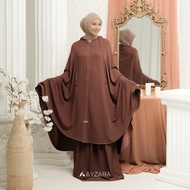 AYZARA - Mukena Dewasa Rayon Polos Alula Series