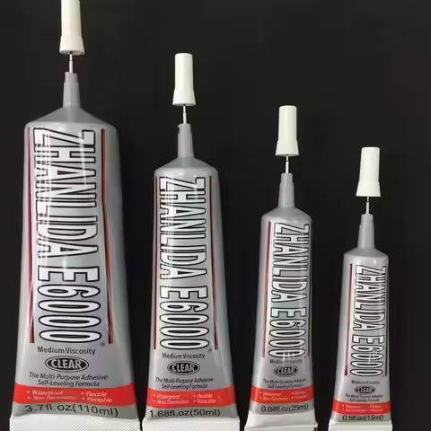 E6000 Glue DIY Crystal Rhinestones Craft Tool Needles Epoxy Adhesive Strong Hotfix for Jewelry Tool 