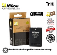 Nikon EN-EL9 Battery Original For Nikon DSLR D40 D60 D3000 D5000 (1 year warranty)