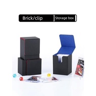 卡夾收納盒35PT卡磚盒ptcg寶可夢NBA球星卡游戲王透明塑料硬卡套