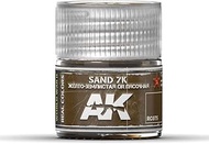 AK Interactive Real Color WWII Shop Paint Line 10ml - RC023 thru RC077 Color: Sand 7K - RC075