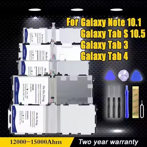 Battery For Samsung Note 10.1 GT-P5110 P5100 P5113 N8000 GT-N8020 P7500 SM-P601 Tab3 P5200 T4500E Ta