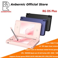 ANBERNIC RG DS Plus Dual-Screen Handheld Game Console 4.3 inch IPS Display Linux 16GB TF OS RK3568 Q