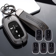 ปลอกกุญแจ Honda CRV Civic HRV Jazz Accord เคสกุญแจรถยนต์ Sport SI EX EX-L Touring 2021 - 2023