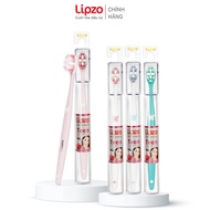 [Combo 3] Bàn Chải Đánh Răng Lipzo Teen Cao Cấp Công Nghệ Chỉ Tơ Xoắn Kép Đầu Bàn Chải Thiết Kế Phù 