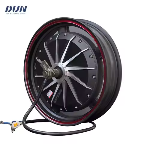 YMMotor 14*3.5inch 4000W 90KMH 45H 48V 60V 72V Disc Brake Wheel Hub Motor