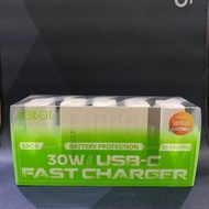 ROBOT 30 WATT RTP30 PRO USB C CHARGER ADAPTER TYPE C 30W USB-C FAST CHARGER