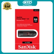 USB 3.0 SanDisk Cruzer CZ600 64GB tốc độ 100MB/s (Đen) Nhất Tín Computer