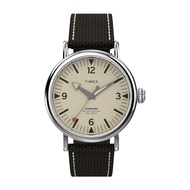 Timex TW2V44100 WATERBURY STANDARD นาฬิกาข้อมือผู้ชาย สายผ้า สีน้ำตาล