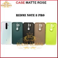 SOFT CASE MATTE ROSE REDMI NOTE 15 5G PRO NOTE 15 PRO PLUS NOTE 8 PRO NOTE 9 PRO NOTE 10 NOTE 10S NO