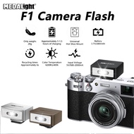 MEDALight F1 Mini Camera Flash Speedlite for Ricoh (GR3/GR3X,etc.) Nikon/Canon/Fuji Digital Film Cam