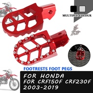 Motorcycle Accessories Footrest Footpegs Foot Pegs Rests For Honda CRF150F CRF230F CRF 150 230 F CRF